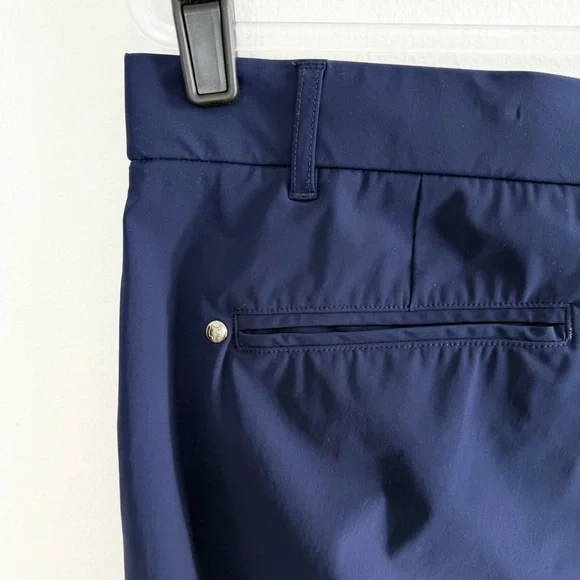 Greyson Montauk Joggers Navy Performance Golf Pants Size 34 - Picture 4 of 8